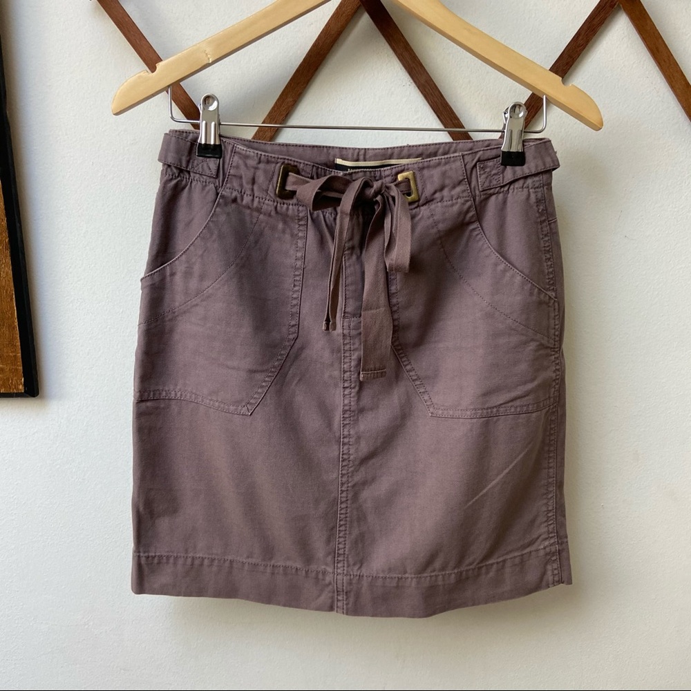 Anthropologie Daughters of the Liberation Purple Canvas Skirt - Picture 1 of 5